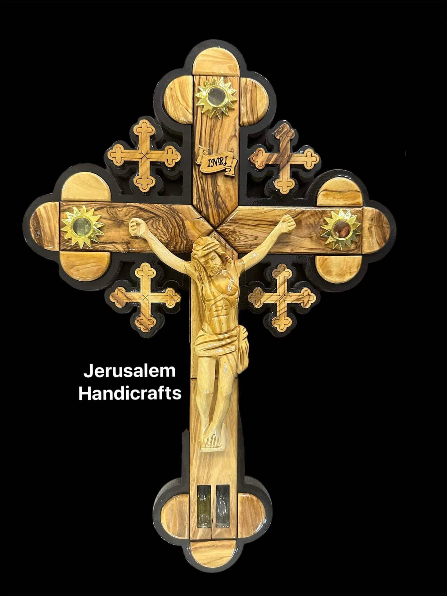 Buy Jerusalem Olive Wood Cross